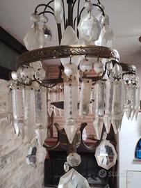 Lampadario vintage a goccia