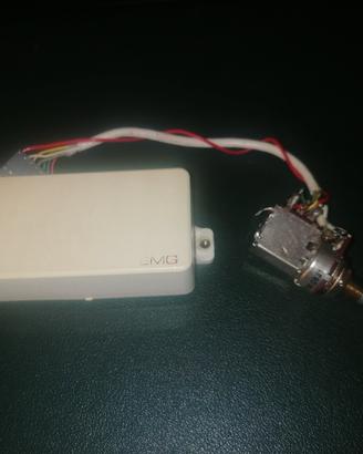 Pickup attivo EMG 89 bianco