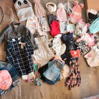 Lotto vestiti bambina 3–5 anni – oltre 100 capi