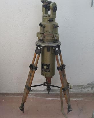 OTTICA MILITARE TACHEOMETRO TEODOLITE VINTAGE