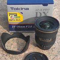 Tokina 11-16mm DX II per Nikon