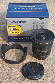 Tokina 11-16mm DX II per Nikon