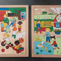 Puzzle legno marca Educo nuovi