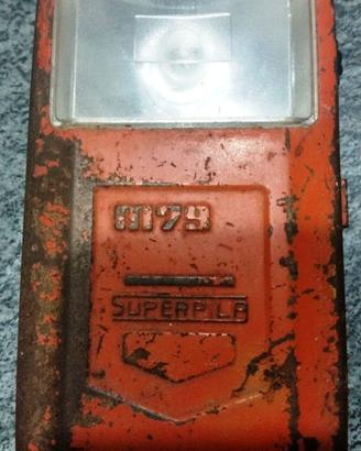 Torcia tascabile vintage Superpila M79 Anni 50/60