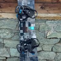 SNOWBOARD ATTACCHI SCARPONI SACCA BURTON