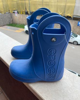 Stivaletti  stivali gomma crocs  pioggia J1 32-33