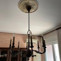 Lampadario in ottone