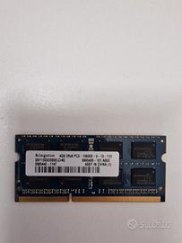 MEMORIA RAM NOTEBOOK 4GB 