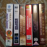 VHS varie film/concerti/cartoni animati