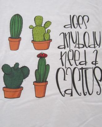 MAGLIETTA DA COLLEZIONE  CACTUS