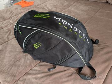 Zaino Moto Aerodinamico MONSTER ENERGY Guscio