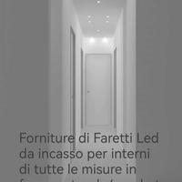 Forniture di Faretti Led per appartamenti,negozi