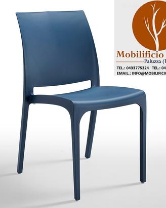 Sedie Ristorante Bar Pizzeria Cd0002 Polipropilene