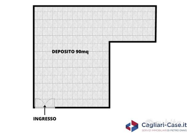 Deposito seminterrato presso Via Turati