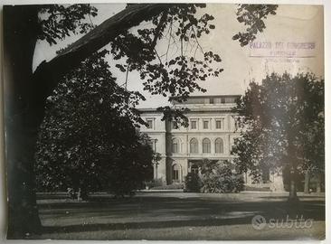 Foto epoca Palazzo dei congressi Firenze a b/n FG