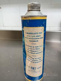 latta di olio Fiat credo anni 60