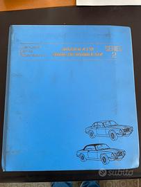 Jaguar epoca collezione manuali officina ricambi
