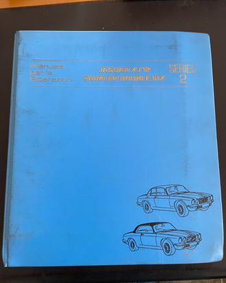 Jaguar epoca collezione manuali officina ricambi