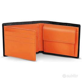 TEEHON® Portafoglio uomo Slim vera pelle