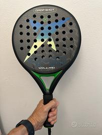 Racchetta padel , borsa , piu tre palline