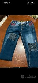 Jeans a fantasia taglia S/M Desigual