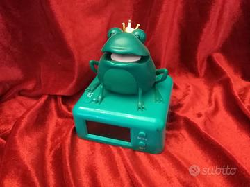 Sveglia per bambini a forma di principe ranocchio 