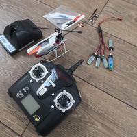 Mini elicottero elettrico con 6 batterie