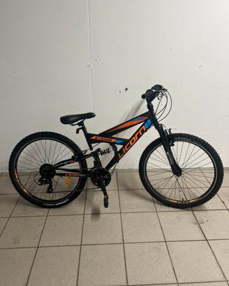Biciletta biammortizzata ragazzo 26’