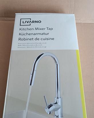 MISCELATORE PER LAVELLO CUCINA CON DOCCETTA
