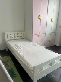 Lettino ikea con materasso sfoderabile
