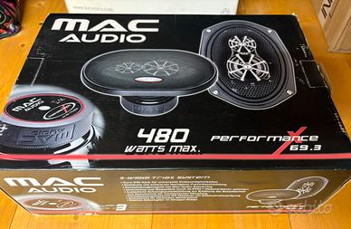 Altoparlanti elittici a 3 vie marca Mac Audio