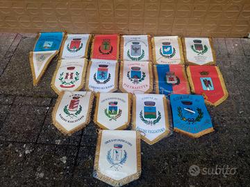 GAGLIARDETTI  vintage  COMUNI Cosenza