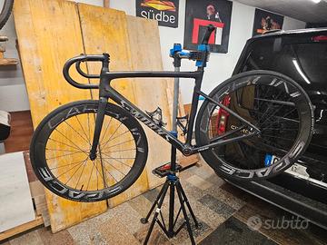 Tarmac SL6 sworks e cerchi space carbon WS54