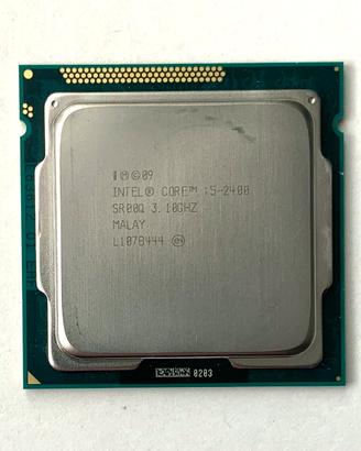 CPU intel i5-2400 scheda madre socket 1155 PC