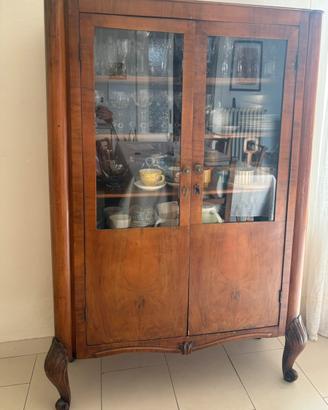Vetrinetta legno radica