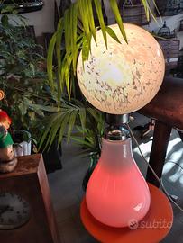 lampada mazzega anni 70 