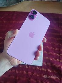 iPhone 16 Plus 128 giga rosa scambi Android leggi