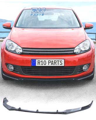 SPOILER LIP VOLKSWAGEN VW GOLF 6 08-12 ASPECTO DE 