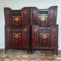 Letto in ferro e ottone primi 900