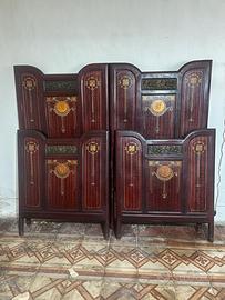 Letto in ferro e ottone primi 900
