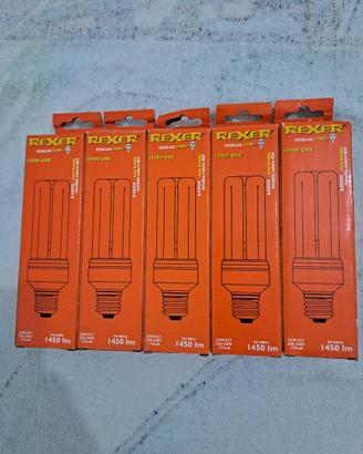 Lotto 5 Lampadine Risparmio Energetico 24W