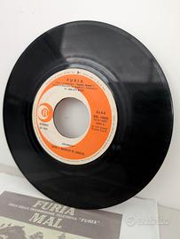 45 giri Furia / Wal di Guido e Maurizio De Angelis