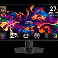 Monitor Gaming Qd - Oled Msi 273qp x24 240hz Nuovo