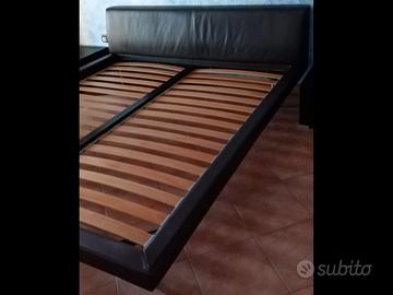 Letto Matrimoniale in pelle king size