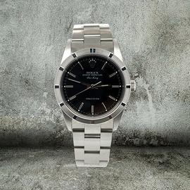 ROLEX AIRKING 34 BLACK NOS FULL STICKERS 14010M