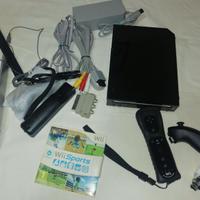 Console Nintendo Wii Nera & Accessori