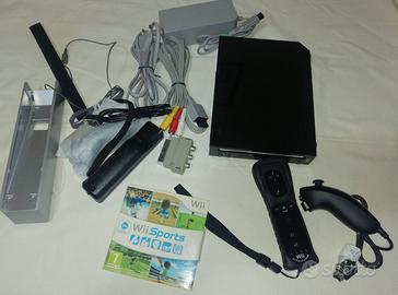 Console Nintendo Wii Nera & Accessori