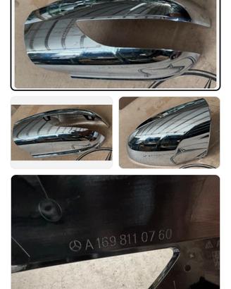 specchietti cromati mercedes classe a w 169