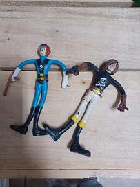 action figures capitan harlock e tadashi