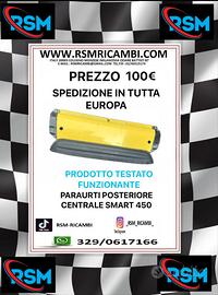 PARAURTI POSTERIORE CENTRALE SMART 450